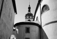 Bazilika sv. Václava a kostel sv. Klementa.Stará Boleslav